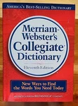 Merriam-webster's Collegiate Dictionary 11TH Edition With Dust Jacket & Cd Ec. Fixed Price $28.00.