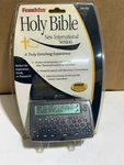 Franklin NIV-450 Holy Bible New International Version Sealed. Fixed Price $89.99.