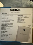 Pocketalk Global Communication 2 Years White Translator. Fixed Price $200.00.