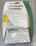 Franklin Tes 118 Spanish English Translator New Sealed Package. Fixed Price $23.95.