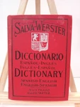 Salv -webster Illustrated Spanish-english English-spanish Dictionary New Edition. Fixed Price $39.99.