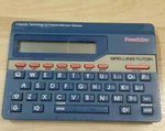 Franklin/merriam-webster Spelling Tutor Model SA-50 Handheld Games Flashcards. Fixed Price $8.50.
