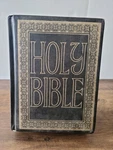 1968 Holy Bible Master Reference Red Letter King James Version Royal Publishing. Fixed Price $35.00.