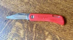 Red Kershaw 3000A Oregon Usa Folding Pocket Knife Manual Open Lockback. Fixed Price $24.99.