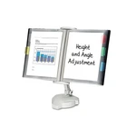 Fellowes Desktop Reference Rack - Platinum, 22300. Fixed Price $39.99.