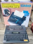 Vintage Nos Casiowriter CW-16 Word Processor Thermal Mij. Fixed Price $100.00.