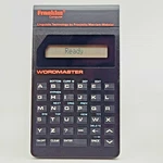 Vintage Franklin Wordmaster WM-1200 Electronic Dictionary & Thesaurus Tested. Fixed Price $22.99.