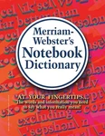 Merriam-webster Notebook Dictionary Designed For Students Fits 3-RING. Fixed Price $15.21.