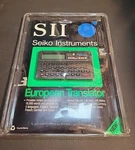 Seiko Instruments Sii European Translator TR-2500 Spanish German French Italian. Fixed Price $18.99.