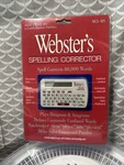 New Franklin NCS-101 Webster Spelling Corrector Electronic Dictionary. Fixed Price $24.99.