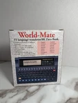 World-mate NO-298 15 Language Translator /8K Data Bank Not.tested French China. Fixed Price $14.99.