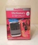 New Sealed Franklin Dictionary & MP3 Player MWD-480 2001. Fixed Price $65.00.