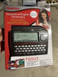Franklin Merriam-webster's Spanish-english Bilingual Dictionary DBE-1510 Gray. Fixed Price $30.00.