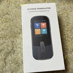 Ai Voice Translator W09 2.4 Touchscreen Wifi Photo + Usb-c. Fixed Price $38.00.