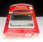 New Franklin Dictionary & Thesaurus With Comprehensive Reference Set MWD-1490. Fixed Price $59.99.