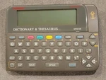 Franklin Electronics MWD-640 Dictionary + Thesaurus Bookman Tested Batteries. Fixed Price $29.00.