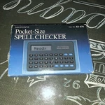 Vintage Radio Shack Micronta Pocket Size Lcd Spell Checker 63-674. Fixed Price $10.49.