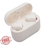 Yunseity Heart Shaped Earbuds White Bt 5.3 Noise Canceling. Fixed Price $34.99.