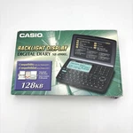 Casio Digital Diary SF-4900L 128BK Backlight Display Brand New Open Box. Fixed Price $49.99.