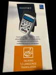 Nib Brookstone Talking 12-LANGUAGE Digital Translator Complete Free S/h. Fixed Price $27.00.