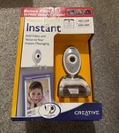 Creative Webcam Instant With Headset VF0040WM New Box Video Voice. Fixed Price $18.99.