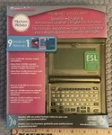 Franklin BES-2150 Merriam Webster Speaking Spanish English Dictionaries New Nob. Fixed Price $74.99.