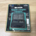Seiko Electronic Translator Spanish English Dictionary Sii Berlitz TR-2201 New. Fixed Price $24.99.