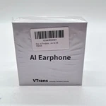 Vtrans Translation Earbuds (150 Languages) With Charging Case - Black. Fixed Price $7.20.
