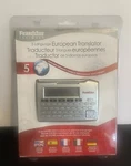 Franklin ET-2105 Language European Electronic Handheld Translator Spanish New. Fixed Price $25.00.
