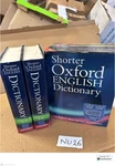 Shorter Oxford English Dictionary Volume 1 And 2. Fixed Price $134.24.