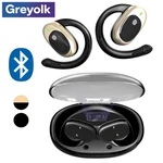 Greyolk Bluetooth Earbuds 164 Language Real Time Translator Open-ear Headphone. Fixed Price $21.95.