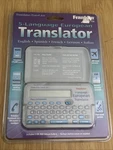 Franklin 5-LANGUAGE European Translator TWE-106A 1998 Open Box Tested.. Fixed Price $19.00.