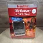 New Sealed Franklin Dictionary & MP3 Player MWD-480 2001. Fixed Price $49.99.