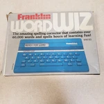 Franklin Word Wiz WW-93 (orignal Packaging) Vintage 1987. Fixed Price $11.00.