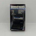 Selectronics Wordfinder WF-220 Dictionary & Thesaurus 1987 Boxed. Fixed Price $25.77.