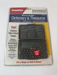 Franklin Bookman Dictionary Thesaurus MWD-440 New Sealed Read. Fixed Price $49.95.