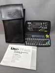 Lingo 10 Languages Talking Translator TR-9903 W/ Case Manual Works. Fixed Price $18.00.