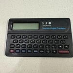 Seiko Electronic Spanish-english Dictionary The Random House C1983 Working. Fixed Price $11.52.