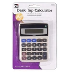 Charles Leonard Desk Top Calculator 8-DIGIT Dual Power Beige School Office Home. Fixed Price $9.95.