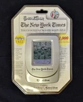 New Excalibur York Times Electronic Touch Screen Crossword Puzzle. Fixed Price $14.99.