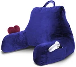 Reading Pillow With Shredded Memory Foam, Designed For Sitting Up Bed And Cou. Fixed Price $64.60.