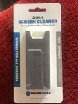 New Phonesoap Mobile Screen Cleaner 2 In 1 Spray Bottle And Microfiber Cloth. Fixed Price $10.80.