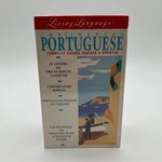 Living Language Continental Portuguese Course Cassette Manual Dictionary Sealed. Fixed Price $24.99.