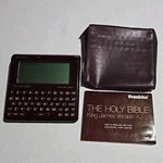 Franklin Electronic Holy Bible King James Version KJ-21 1989 First Edition. Fixed Price $21.00.