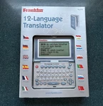Franklin TG-470 12 Language Handheld Travel Translator With Instructions Nib. Fixed Price $35.00.