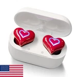 Yoidesu Heart-shaped Earbuds, Hifi Stereo Sound, Bluetooth 5.3 Headphones. Fixed Price $29.08.