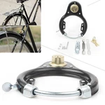 Safe Vintage Bicycle Bike Lock Pad Wheel Anti-theft Set Iron Security W/key. Fixed Price $12.26.