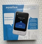 Pocketalk Voice/text Translater W/ Hd Translation Camera Ptsgw-us White New. Fixed Price $189.00.