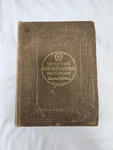 1939 Websters New International Dictionary 2ND Edition Unabridged Copyright. Fixed Price $53.50.