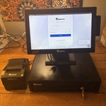 Touch Screen C15 Terminal W/cash Drawer & Printer. Fixed Price $175.00.
